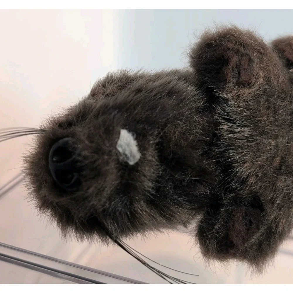 Vintage Beaver‎ Dakin Stuffed Animal 1976 Pillow Pets Realistic Hair